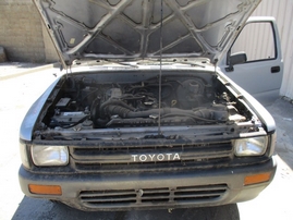 1991 TOYOTA TRUCK LIGHT BLUE STD CAB 2.4L MT 2WD Z16338